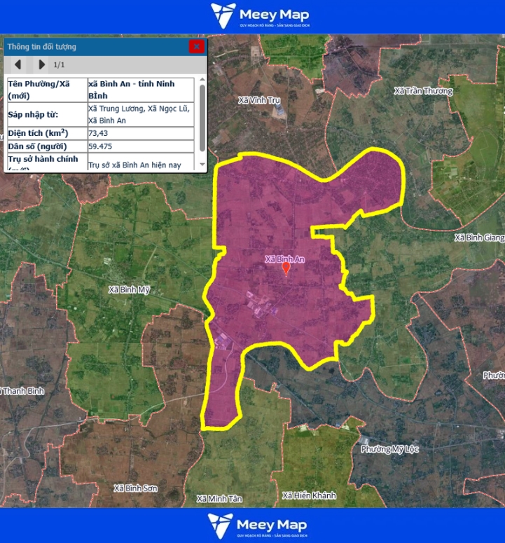 Bản đồ quy hoạch tỉnh Ninh Bình| Bản Đồ Sau Sáp Nhập 131 Ban do Xa Binh An Ninh Binh