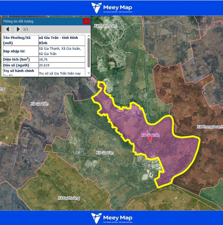 Bản đồ quy hoạch tỉnh Ninh Bình| Bản Đồ Sau Sáp Nhập 198 Ban do Xa Gia Tran Ninh Binh
