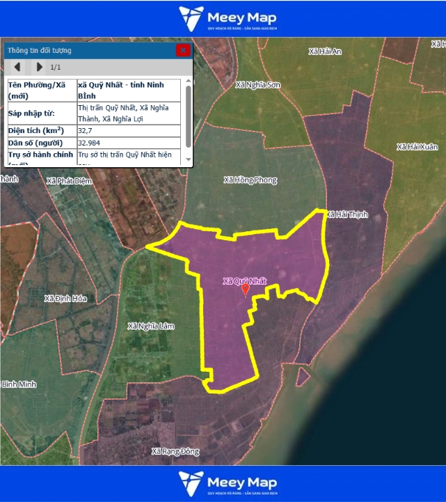 Bản đồ quy hoạch tỉnh Ninh Bình| Bản Đồ Sau Sáp Nhập 190 Bản đồ Xã Quỹ Nhất, Ninh Bình