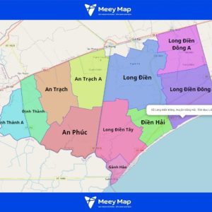 Bản đồ hành chính Đông Hải