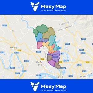 Ban do huyen Song Lo Vinh Phuc