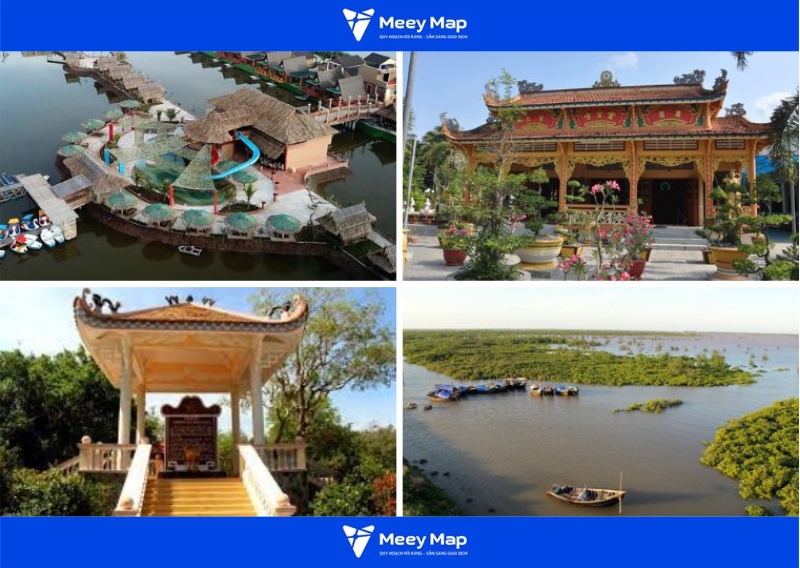 Bản đồ huyện Tân Phú Đông, Tiền Giang