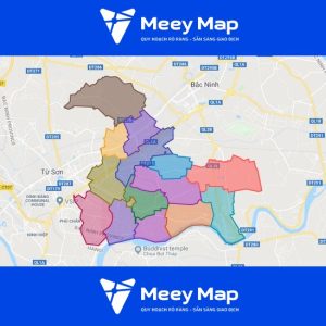 Ban do huyen Tien Du