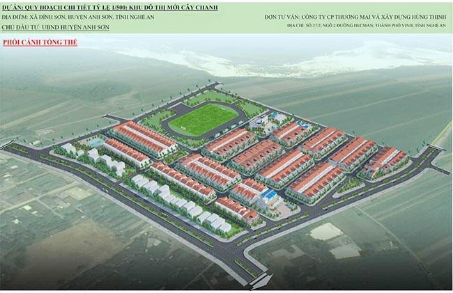 Ban do quy hoach huyen Anh Son Nghe An 2023