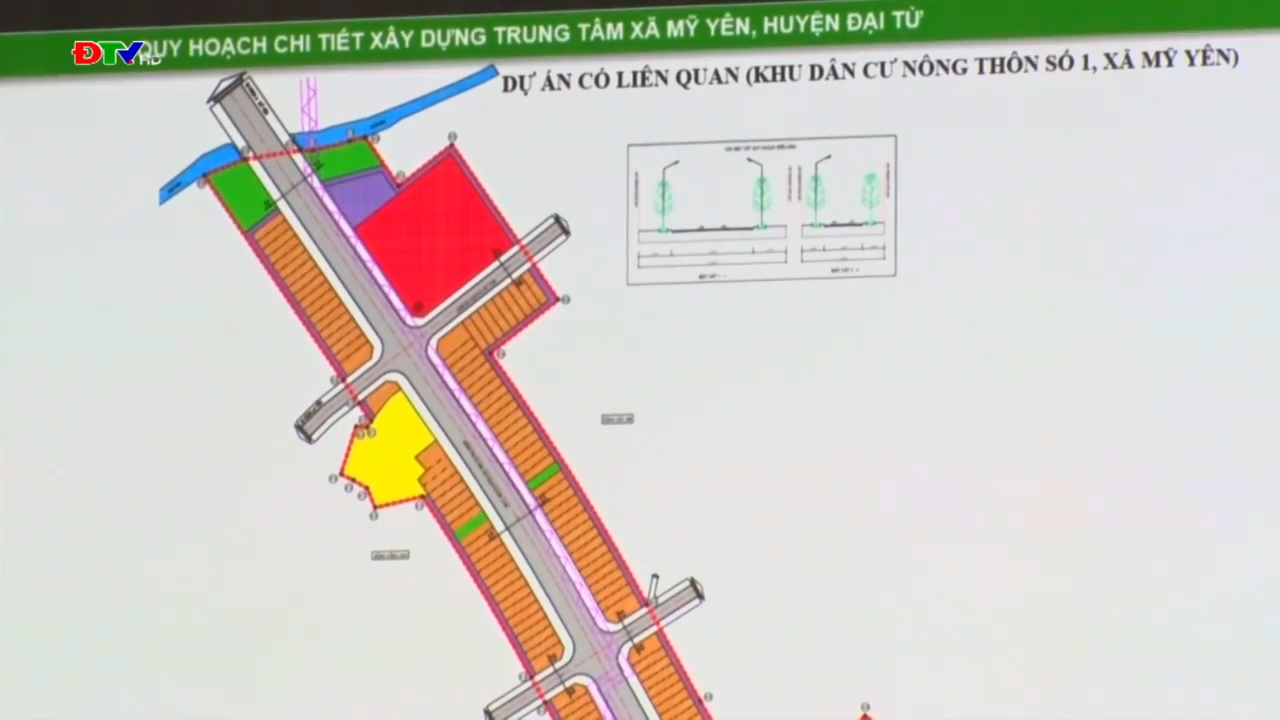 Ban do quy hoach huyen Dai Tu Thai Nguyen nam