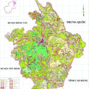 Ban do quy hoach huyen Meo Vac