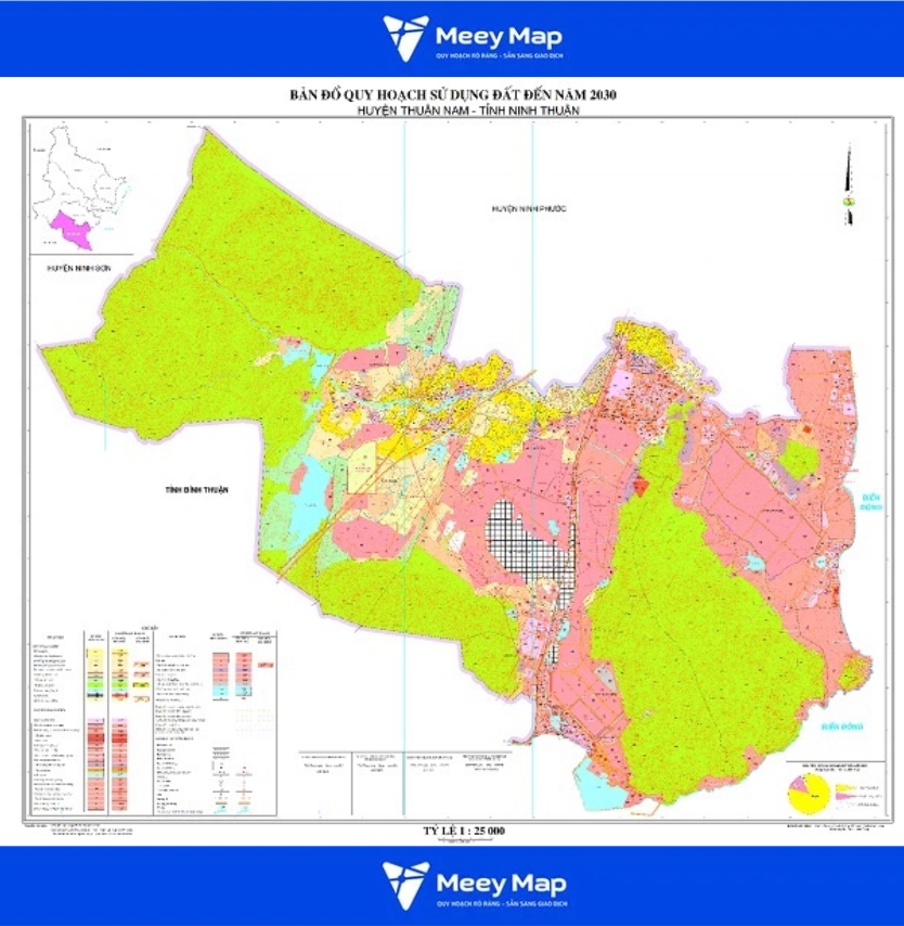 Bản đồ quy hoạch Huyện Thuận Nam, Tỉnh Ninh Thuận|Kế hoạch sử dụng đất 13 Bản đồ quy hoạch huyện Thuận Nam, tỉnh Ninh Thuận