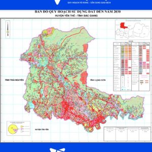 Ban do quy hoach huyen Yen The