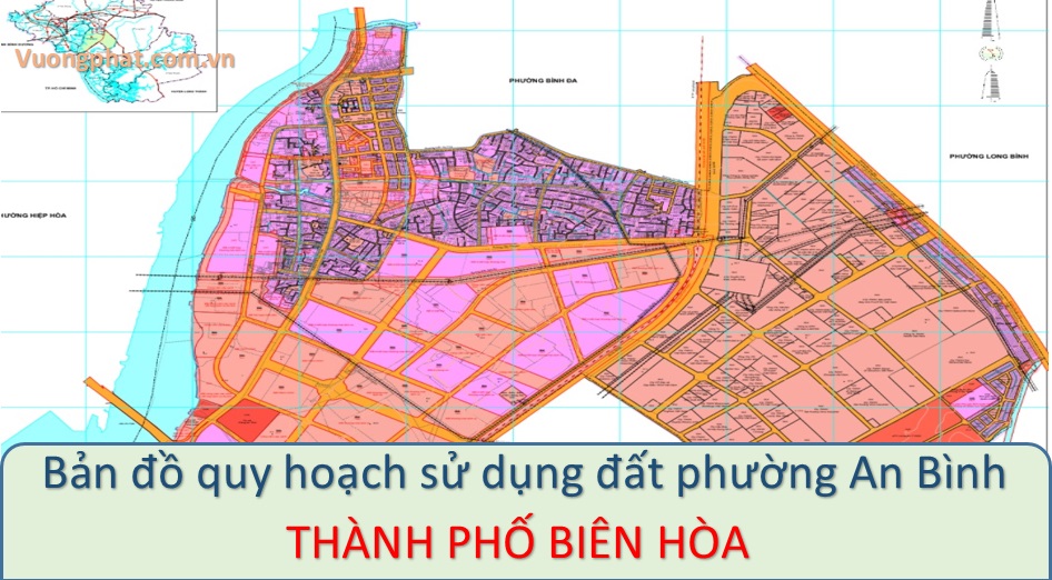 Ban do quy hoach ke hoach phuong An Binh Bien