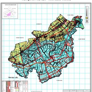 Bản đồ quy hoạch sử dụng đất huyện Mỹ Xuyên, Tỉnh Sóc Trăng