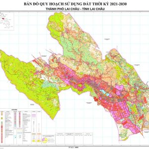 Bản đồ quy hoạch thành phố Lai Châu
