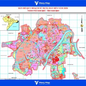 Bản đồ quy hoạch thành phố Nam Định, Tỉnh Nam Định