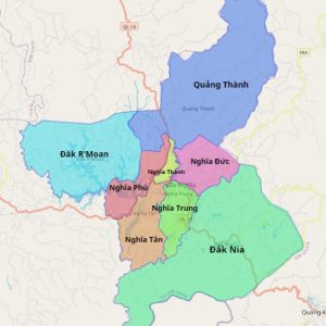 Bản đồ Quy Hoạch Thành phố Gia Nghĩa, Đắk Nông|Kế hoạch sử dụng Đất 2 Bản đô thành phố Gia Nghĩa, Đăk Nông