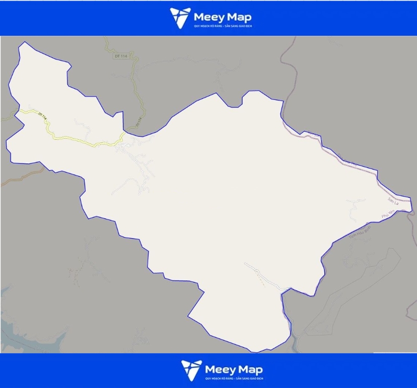 Bản đồ xã Mường Bằng, Huyện Phù Yên