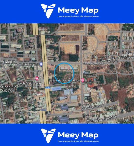 Bản đồ quy hoạch thị xã Phú Mỹ, Bà Rịa - Vũng Tàu|Kế hoạch sử dụng Đất 16 Khu dat co quy hoach o tren ban do Google ve tinh
