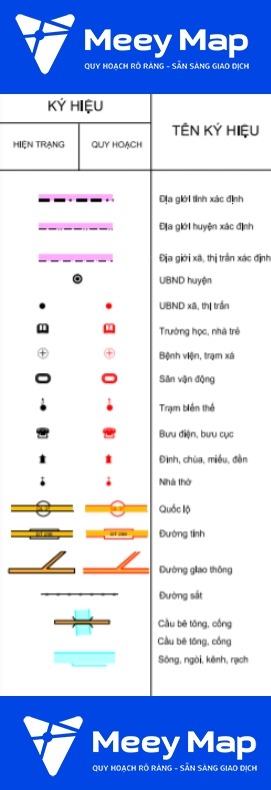 Ky hieu giao thong tren ban do dieu chinh quy hoach su dung dat