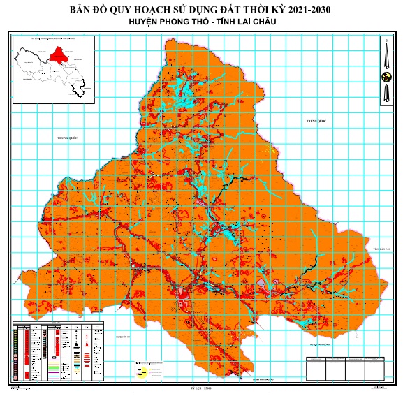 ban do quy hoach huyen Phong Tho Lai Chau nam