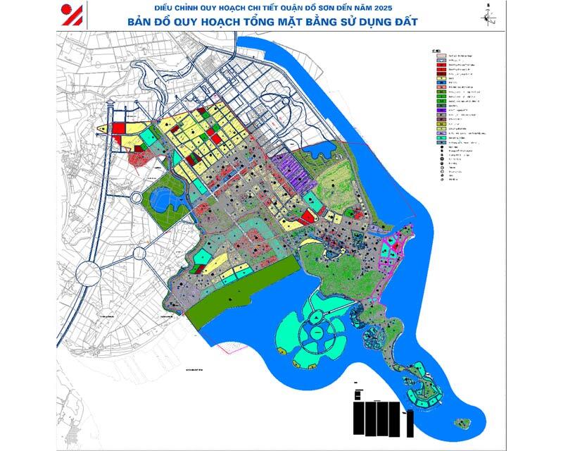 Bản đồ quy hoạch quận Đồ Sơn, Hải Phòng
