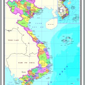 Bản đồ Việt Nam phóng to