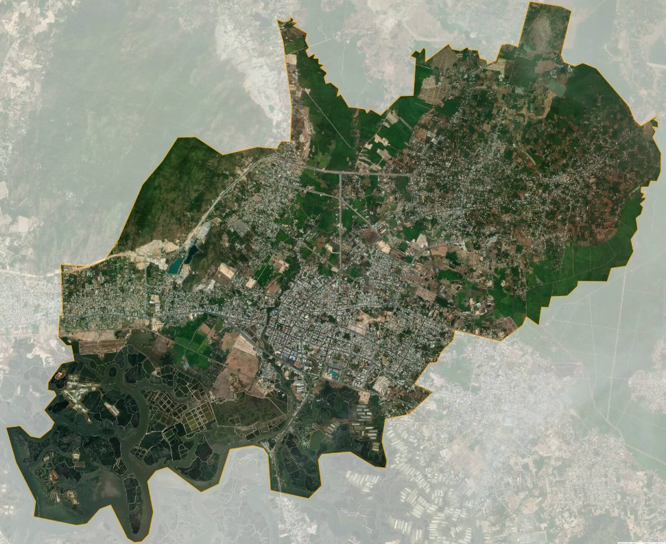 Bản đồ thành phố Bà Rịa
