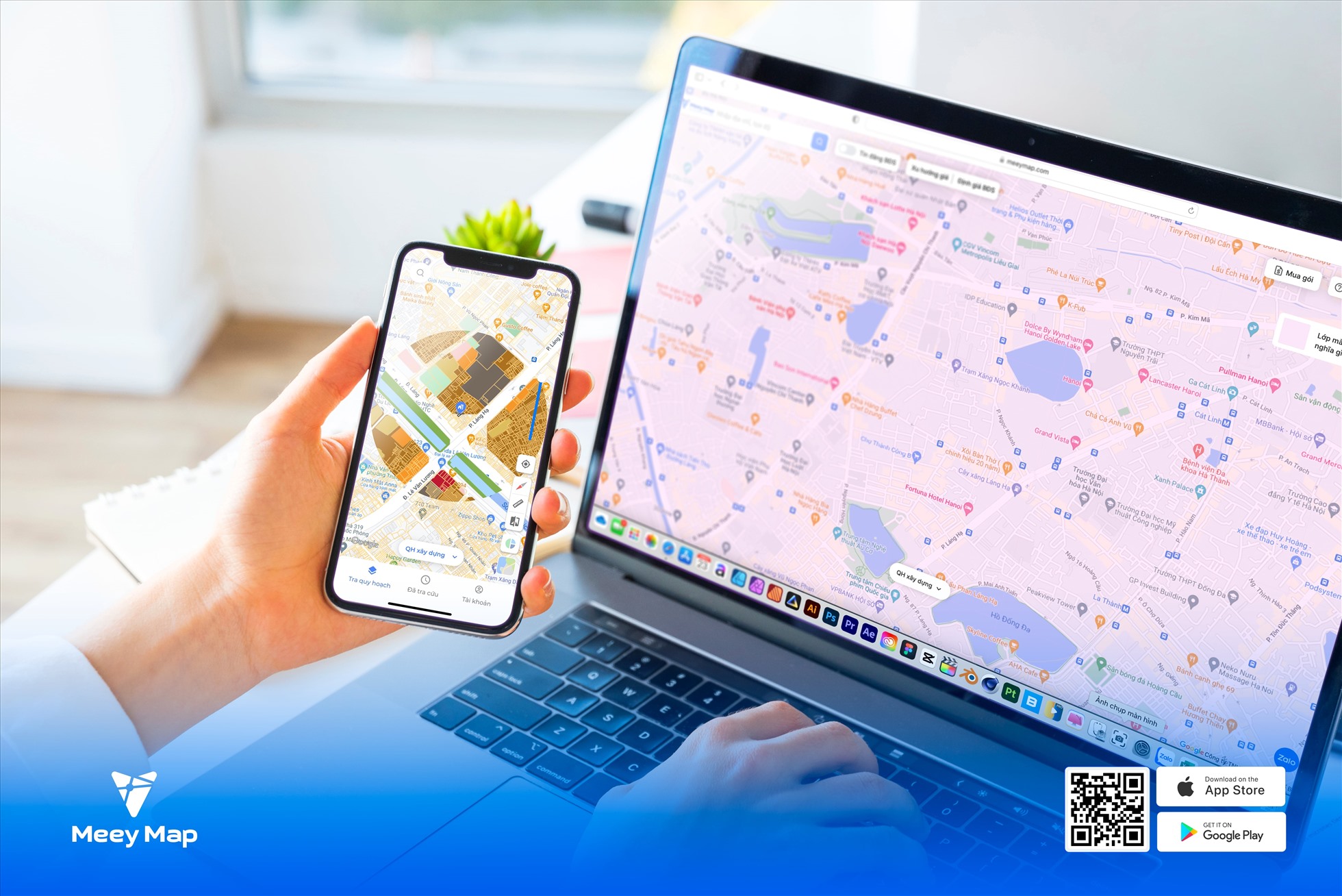 Sử dụng Meey Map để tra cứu quy hoạch huyện Phú Tân
