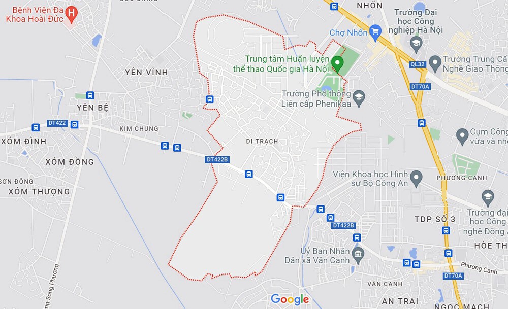 Đường sẽ mở theo quy hoạch ở xã Di Trạch, Hoài Đức, Hà Nội (phần 1) 7 0 20221106144221886