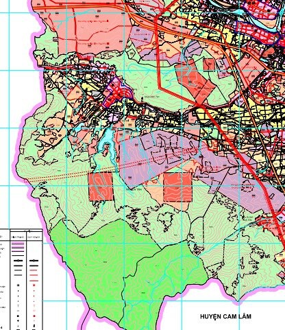 Bản đồ quy hoạch sử dụng đất xã Diên Tân theo bản đồ quy hoạch sử dụng đất đến năm 2030 của huyện Diên Khánh, tỉnh Khánh Hòa.