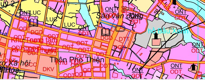 Đường sẽ mở theo quy hoạch ở xã Diên Phước theo bản đồ quy hoạch sử dụng đất đến năm 2030 của huyện Diên Khánh, tỉnh Khánh Hòa. (Đường kẻ màu xanh). 