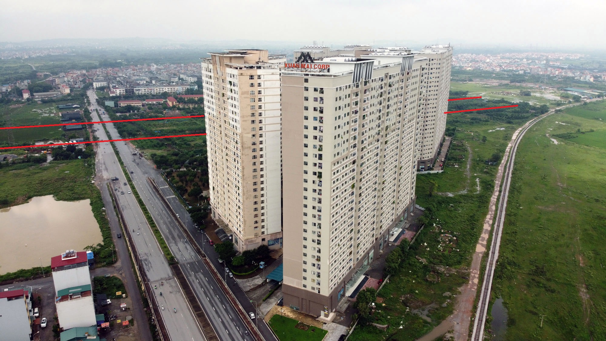 Bản đồ quy hoạch phường Yên Nghĩa, Hà Đông, Hà Nội| Kế hoạch sử dụng đất 19 Tuyến giao với đường Nguyễn Văn Trác ở gần chung cư Xuân Mai Complex.