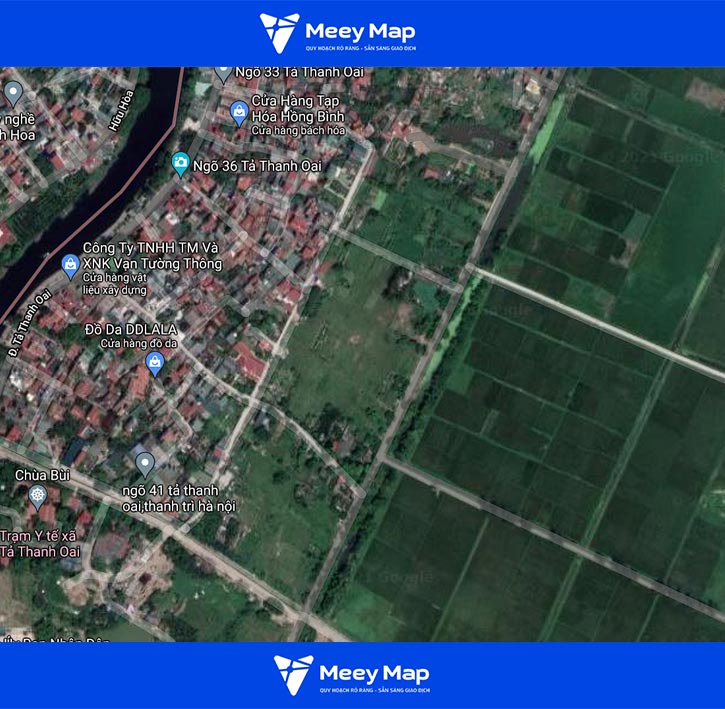 Ảnh thực địa trên google vệ tinh.
