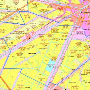 Bản đồ Quy hoạch Xã Thới Tân, huyện Thới Lai, Cần Thơ