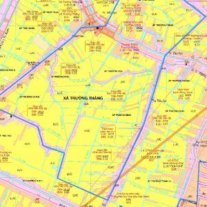 Bản đồ Quy hoạch Xã Trường Thắng, huyện Thới Lai, Cần Thơ