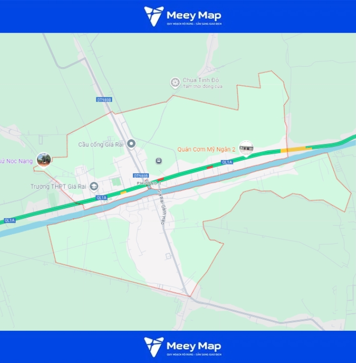 Bản đồ Thị xã Giá Rai, Bạc Liêu| Quy hoạch sử dụng đất 4 Bản đồ phường 1, thị trấn Giá Rai