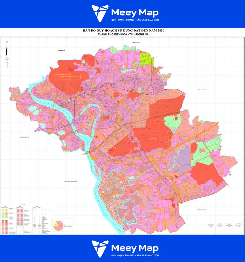 Bản đồ quy hoạch Thành phố Biên Hòa