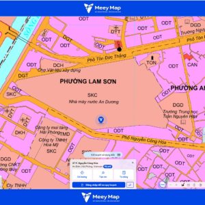 Bản đồ quy hoạch giao thông phường Lam Sơn, quận Lê Chân, thành phố Hải Phòng