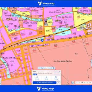 Bản đồ quy hoạch giao thông phường Tam Sơn, TP Từ Sơn, Bắc Ninh