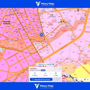 Bản đồ quy hoạch giao thông phường Xuân Lập, Long Khánh, Đồng Nai