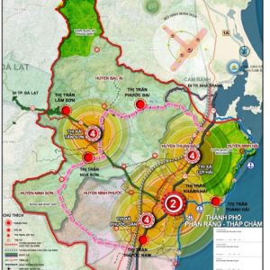 Bản đồ quy hoạch giao thông tỉnh Ninh Thuận