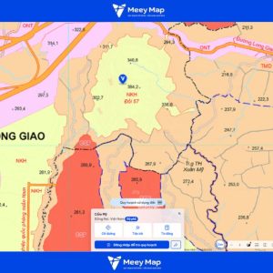 Bản đồ quy hoạch giao thông xã Sông Nhạn, Cẩm Mỹ, Đồng Nai