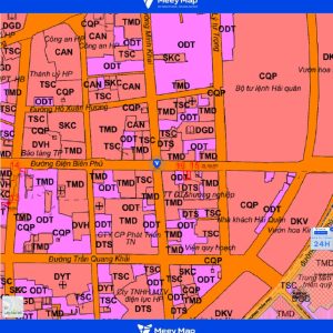 Bản đồ quy hoạch sử dụng đất phường Minh Khai, quận Hồng Bàng, Hải Phòng