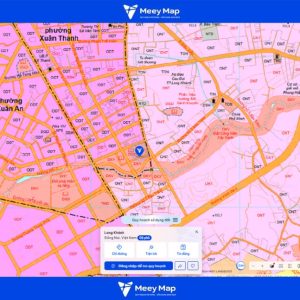 Bản đồ quy hoạch sử dụng đất xã Bàu Trâm, Long Khánh, Đồng Nai