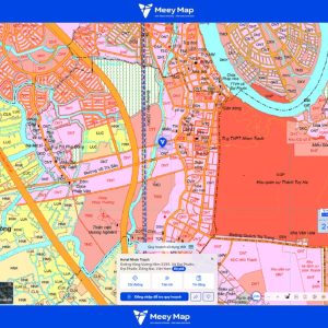 Bản đồ quy hoạch sử dụng đất xã Đại Phước, Nhơn Trạch, Đồng Nai