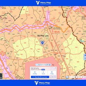 Bản đồ quy hoạch sử dụng đất xã Phú Lộc, huyện Tân Phú, tỉnh Đồng Nai