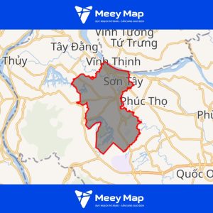Bản đồ thị xã Sơn Tây, Hà Nội|Quy hoạch Sử dụng Đất mới nhất 9 Bản đồ thị xã Sơn Tây