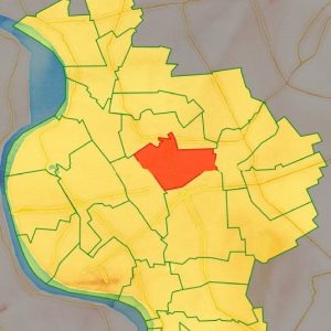 Bản đồ quy hoạch thị trấn Khoái Châu, huyện Khoái Châu, tỉnh Hưng Yên 8 Ban do vi tri Thi tran Khoai Chau huyen Khoai Chau