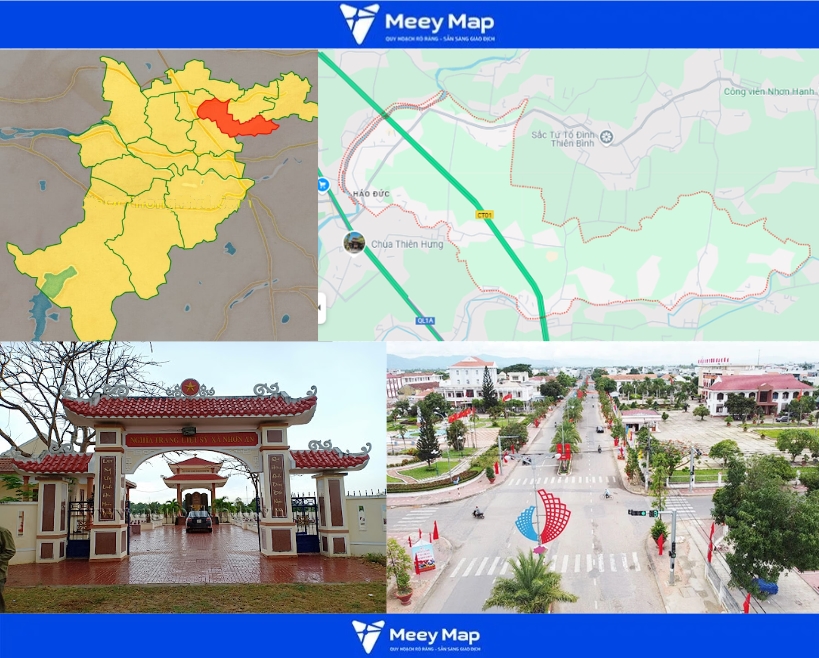 Bản đồ quy hoạch thị xã An Nhơn, Bình Định|Kế hoạch sử dụng đất 7 Bản đồ xã Nhơn An, thị xã An Nhơn