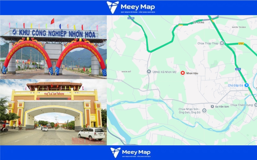 Bản đồ quy hoạch thị xã An Nhơn, Bình Định|Kế hoạch sử dụng đất 3 Bản đồ xã Nhơn Hòa, thị xã An Nhơn