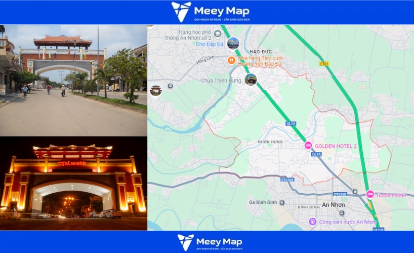 Bản đồ quy hoạch thị xã An Nhơn, Bình Định|Kế hoạch sử dụng đất 4 Bản đồ xã Nhơn Hưng, thị xã An Nhơn