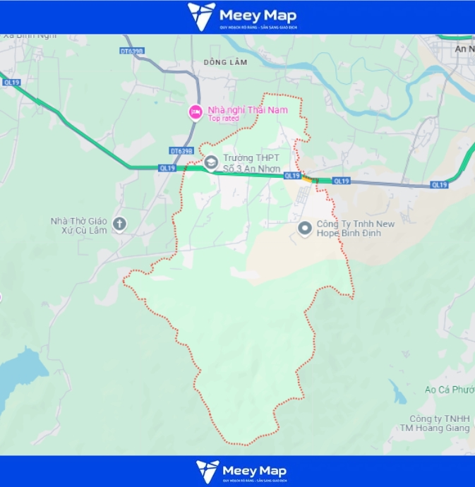 Bản đồ quy hoạch thị xã An Nhơn, Bình Định|Kế hoạch sử dụng đất 15 Bản đồ xã Nhơn Thọ, thị xã An Nhơn