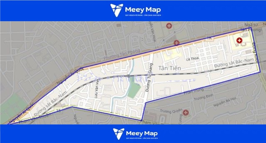 Bản đồ quy hoạch Thành phố Biên Hòa tỉnh Đồng Nai|Kế hoạch quy hoạch sử dụng đất 27 Bản đồ xã Tân Tiến, Thành Phố Biên Hòa